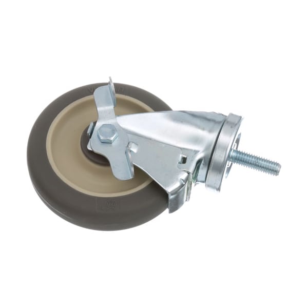 Thrded Stm Castr W/Brk 5 W  1/2-13